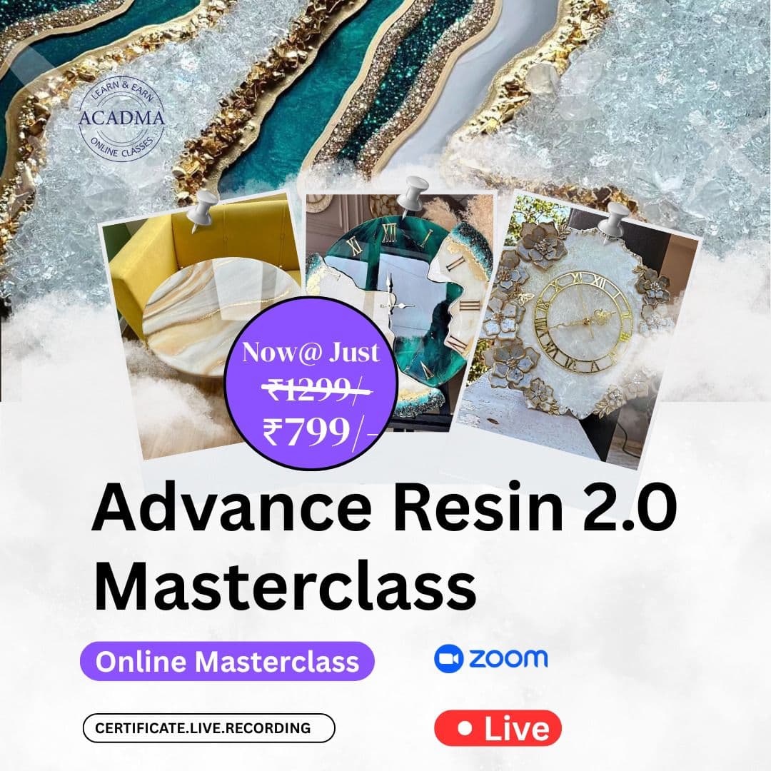 Advanced Resin Art 2.0 Masterclass