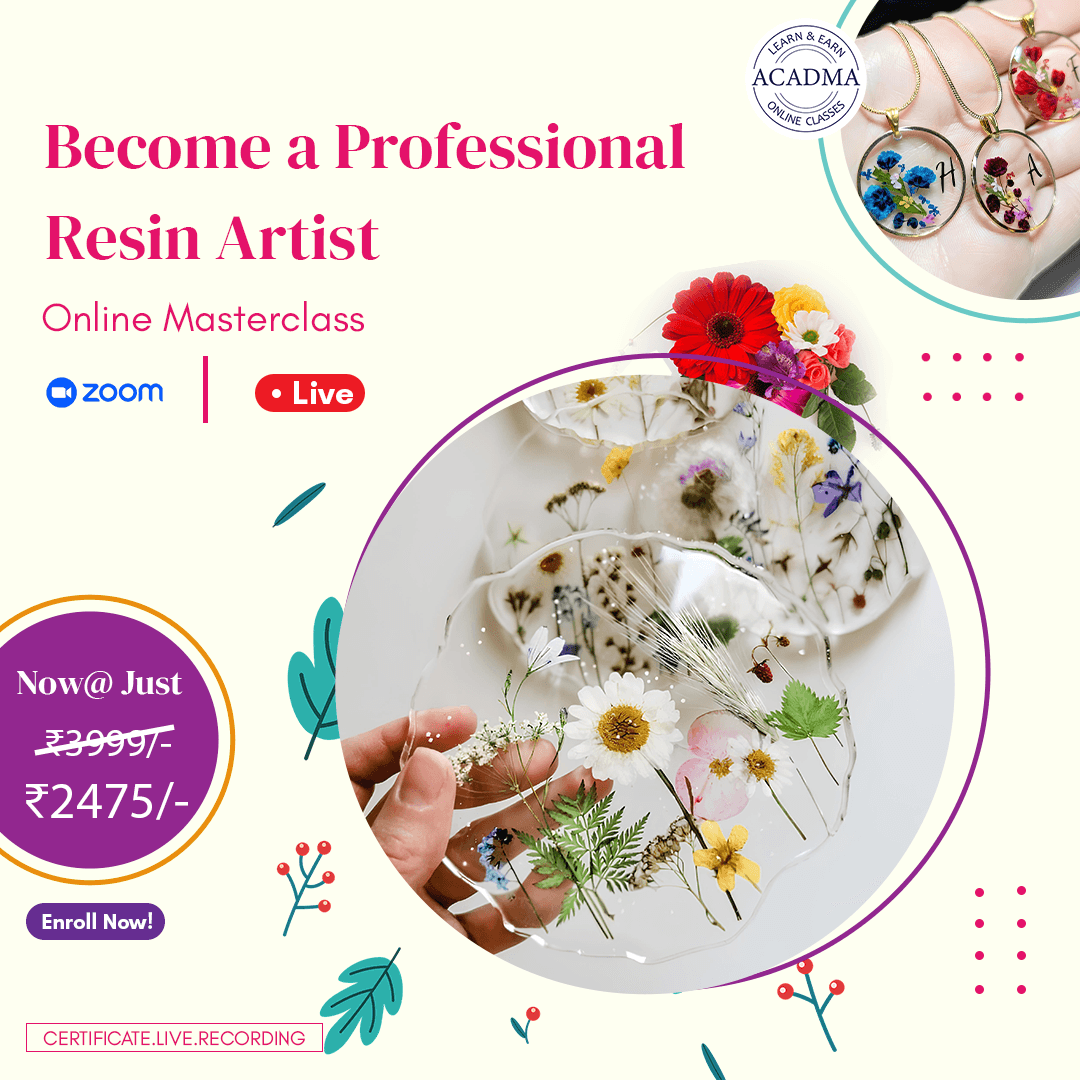 Become a Professional Resin Artist